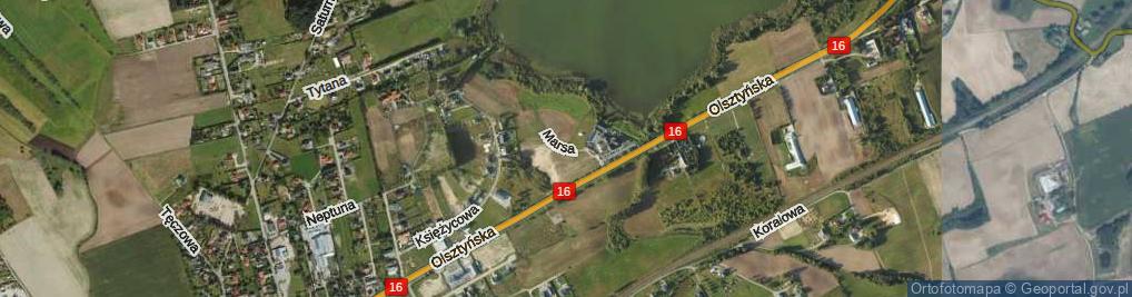 Zdjęcie satelitarne Marsa ul.